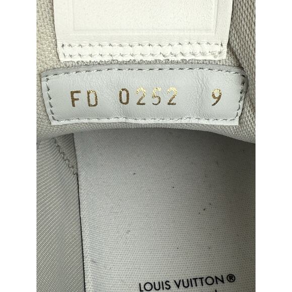 Louis Vuitton LV Trainer White Leather Men's Sneakers Size 9 - Picture 10 of 12